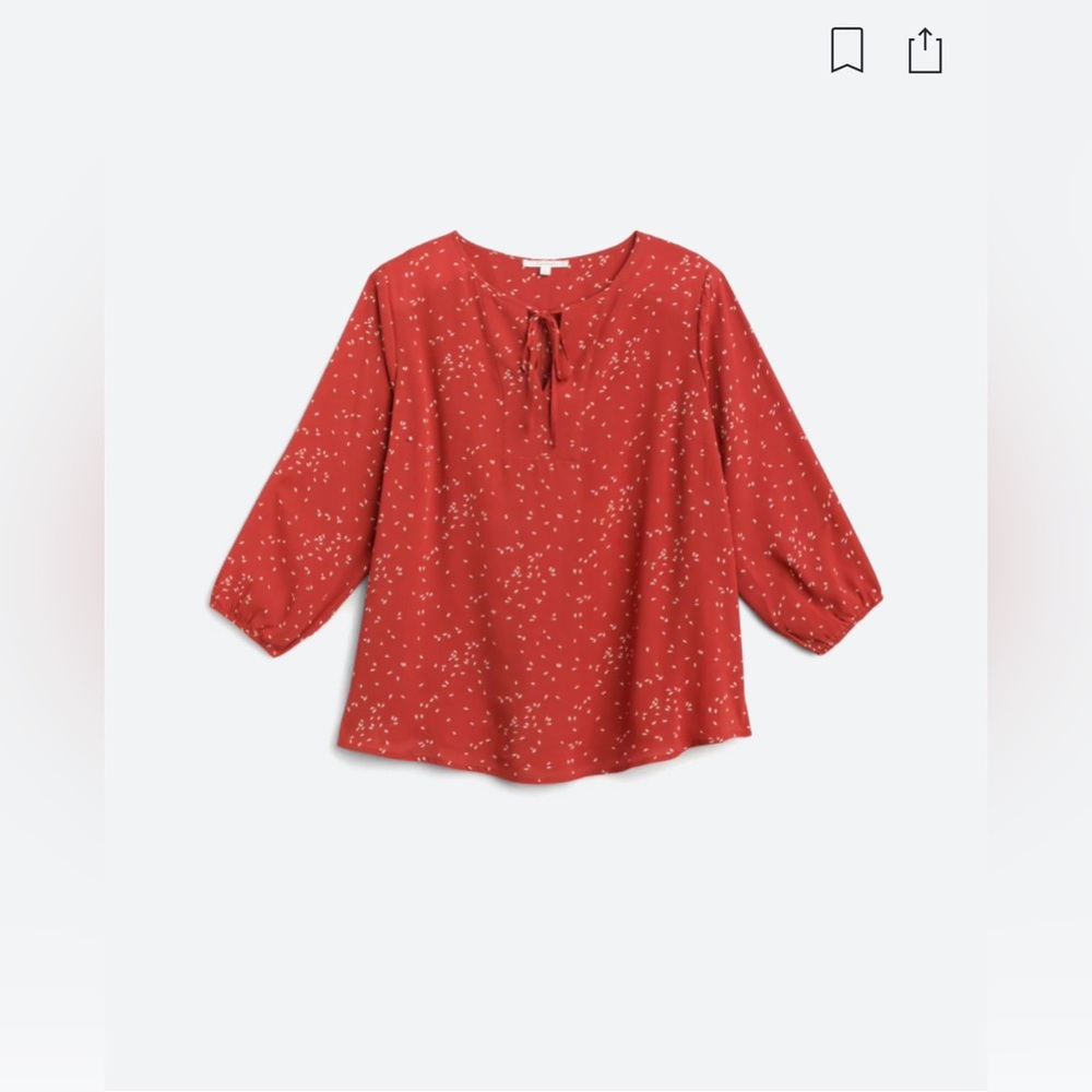 Clauden Split Neck Blouse - fun2fun